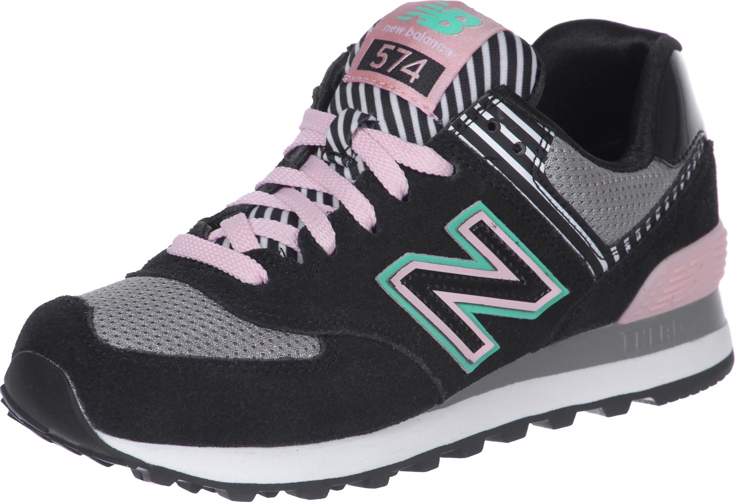 new balance noir vert rose